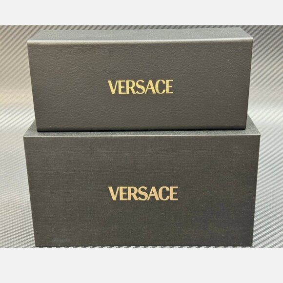 VERSACE Gold Grey Women's 58 mm Sunglasses - Picture 5 of 5